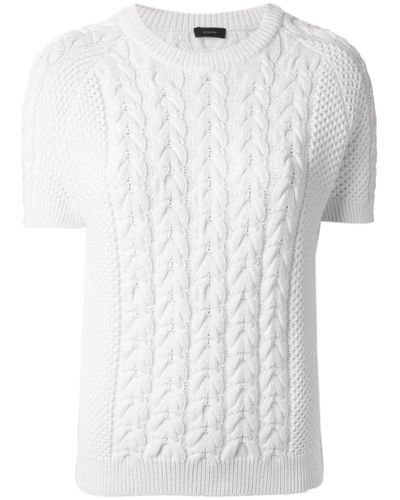 short sleeve wool sweater