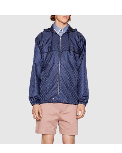 unlined nylon windbreaker