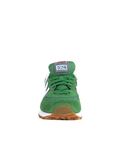 new balance 574 white and green