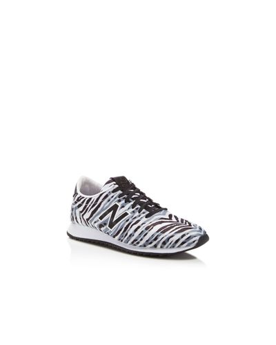 New Balance 420 Zebra-Print Mesh Low-Top Sneakers - Lyst