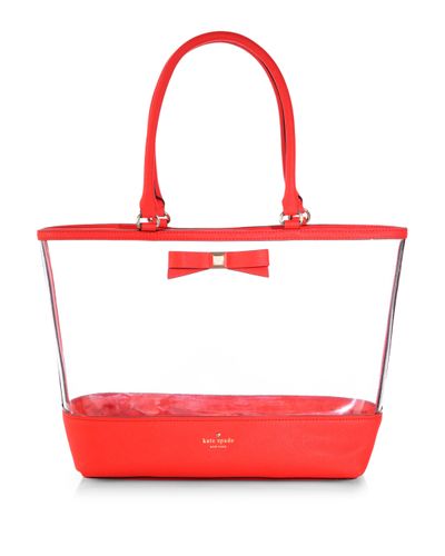 kate spade clear purse
