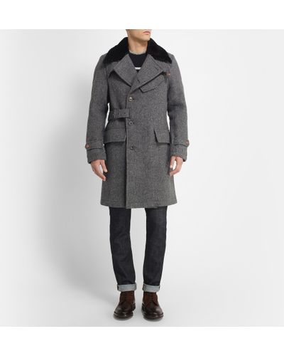 private white trench coat