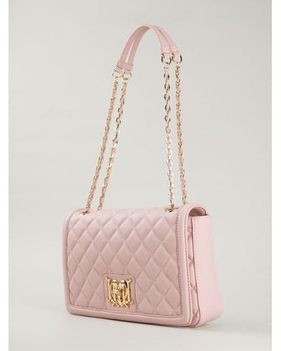 love moschino bags pink
