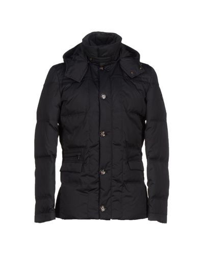 Adhoc Goose Down Jacket in Black for Men - Lyst