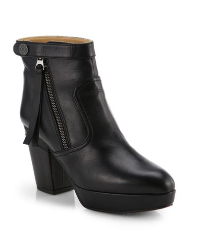 acne studios track boots