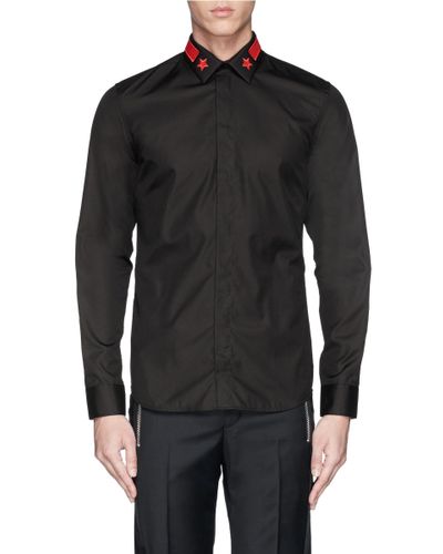 givenchy collar shirt