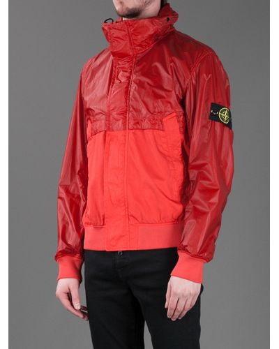 zip up windbreaker