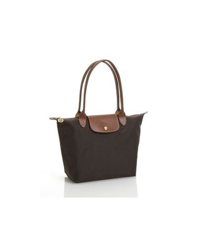 brown longchamp