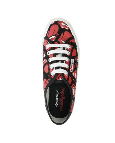 superga rolling stones