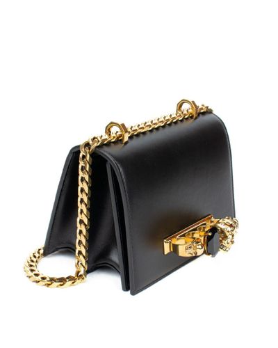 alexander mcqueen small jewelled satchel