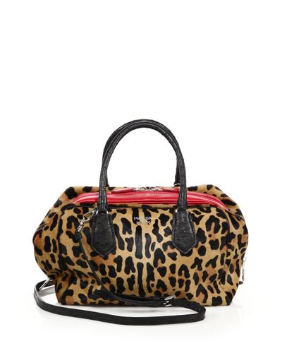 prada animal print bag