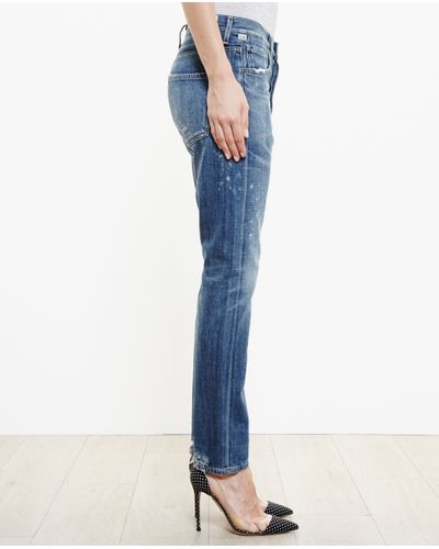Citizens of Humanity Corey Slouchy Slim Jeans in Denim (Blue) - Lyst