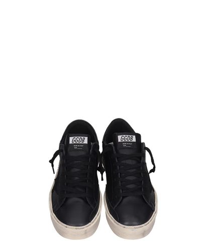 Golden Goose Hi Star Sneakers In Black Suede And Leather for Men - Lyst