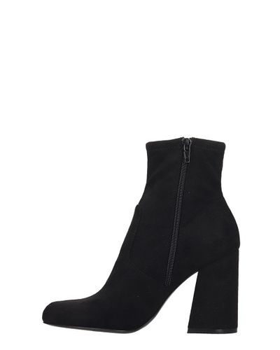 steve madden expert black booties