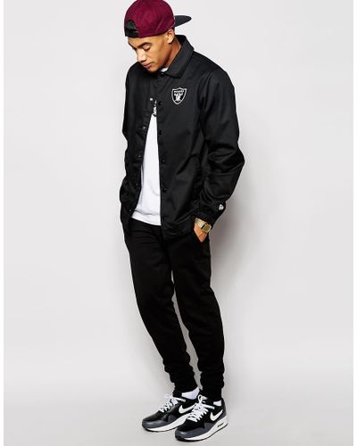 raiders coach jacket
