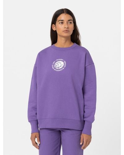 Dickies Garden Plains Sweatshirt - Purple