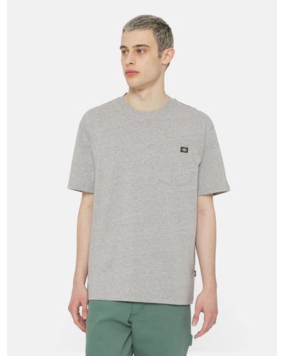Dickies Luray Short Sleeve Pocket T-shirt - Grey