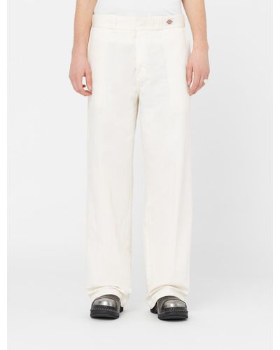 Dickies Pop Trading Work Trousers - White