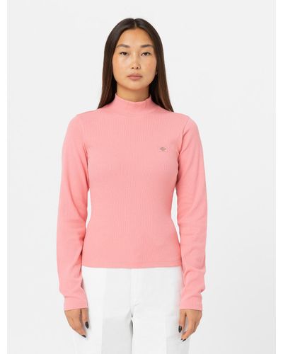 Dickies Marysville Long Sleeve T-shirt - Pink