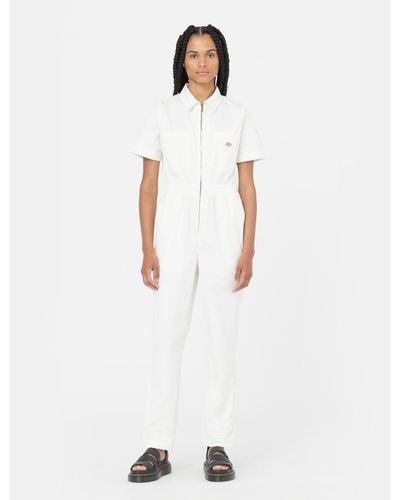 Dickies Vale Coveralls - White