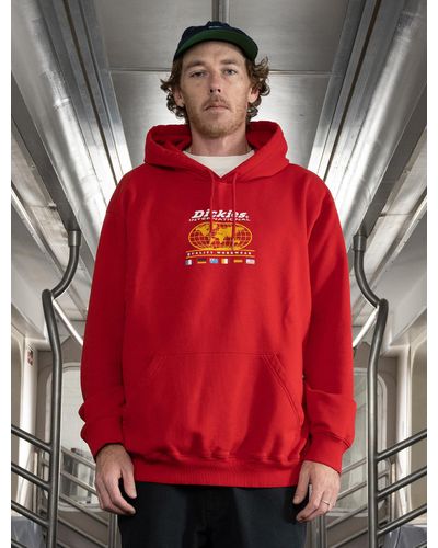 Dickies Jake Hayes Graphic Hoodie - Red