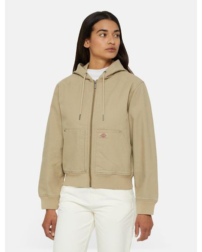 Dickies Duck Canvas Lined Jacket - Natural