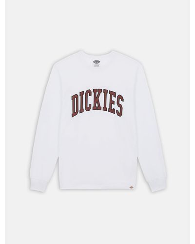 Dickies Aitkin Long Sleeve T-shirt - White
