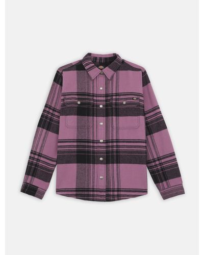 Dickies Renegade Flannel Shirt - Purple