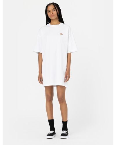 Dickies Mapleton T-shirt Dress - White