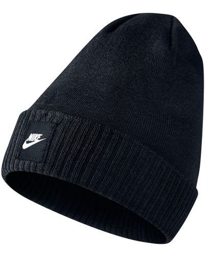 nike sportswear cuffed futura pom beanie hat