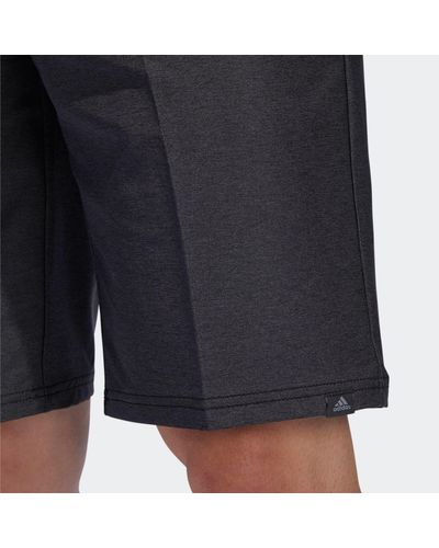 adidas Synthetic Ultimate365 Heather 5 Pocket Golf Shorts in Black for Men - Lyst