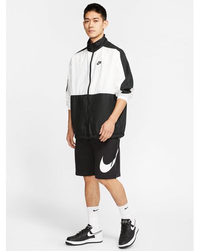 nike fleece graphic shorts