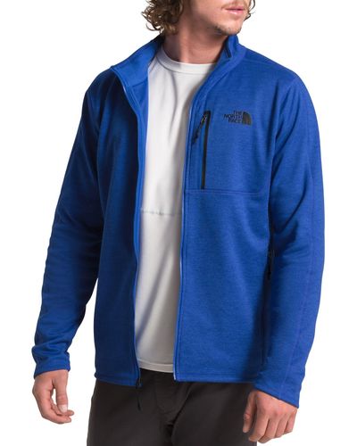 the north face men's cynlands full zip fleece jacket