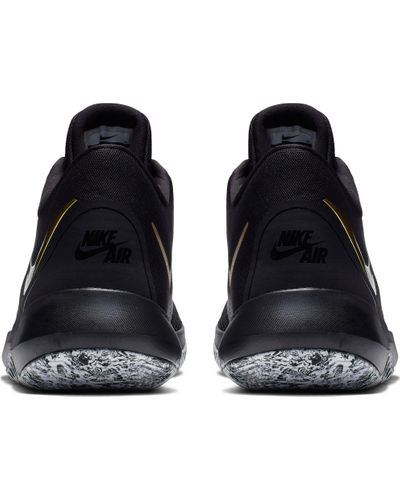 nike precision 2 black gold