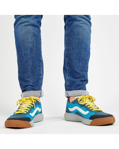 Vans Rubber Ultrarange Exo Shoes in Blue/Yellow/Black (Blue) for Men | Lyst
