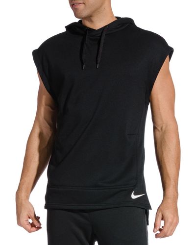 nike sleeveless hoodie