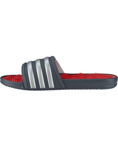 adidas Adissage 2.0 Stripe Slides in 