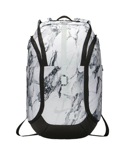 Nike Hoops Elite Pro Camo Basketball Backpack in Black Marble/Black (White)  for Men | Lyst