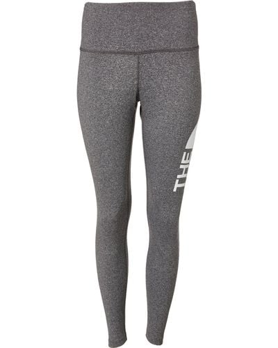 The North Face Synthetic Metro Logo Leggings in Gray - Lyst