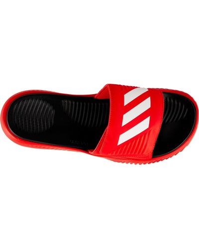 alphabounce basketball slides red