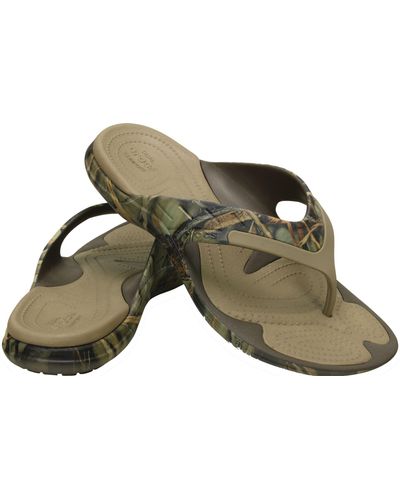 realtree croc flip flops
