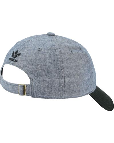 adidas Cotton Originals Relaxed Strapback Hat - Lyst