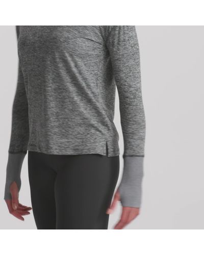 Aanbieding: Nike Medalist Womens Running Top Greyblack | Nike met korting