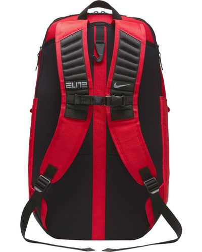 Nike Synthetic Hoops Elite Pro Basketball Backpack in University Red/Black/Metallic  co (Red) for Men - Lyst