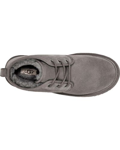 ugg neumel charcoal suede
