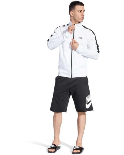 nike tribute jacket white