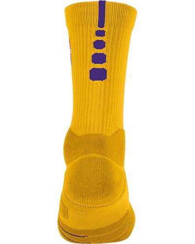 yellow nba socks