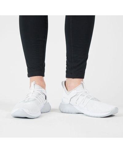 nike flex contact women's running shoes white