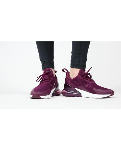 زيت الارغان المغربي Nike Rubber Air Max 270 Shoes in Burgundy (Purple) | Lyst زيت الارغان المغربي