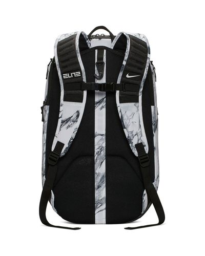 Nike Hoops Elite Pro Camo Basketball Backpack in Black Marble/Black (White)  for Men - Lyst